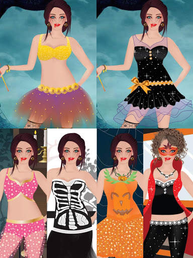Halloween Girl Dress Up Game screenshot 10