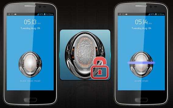 Biometric Screen Lock (Prank) screenshot 1