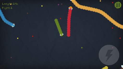 Crayon Slither Snake - Player VS AI screenshot 5