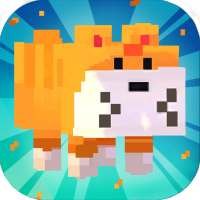 Pixel Cartoon World logo