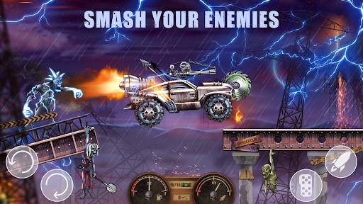 Zombie Hill Racing: Earn Climb screenshot 3