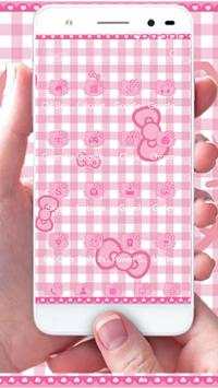 Theme Pink Kitty screenshot 2