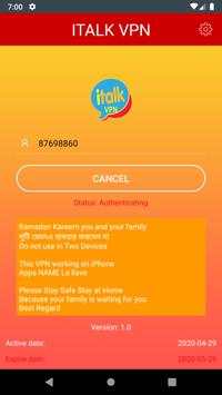 Italk VPN screenshot 3