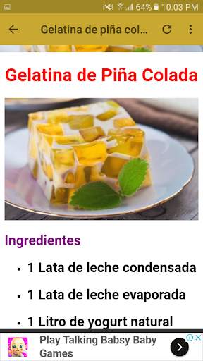 Postres De Gelatina screenshot 4