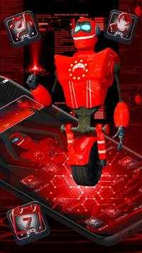 3D AI Robotics Launcher Theme screenshot 3