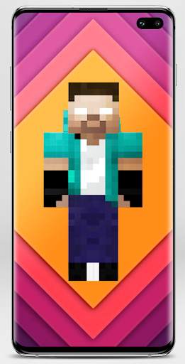 Herobrine Skin for Minecraft screenshot 2