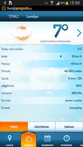 Twoja Pogoda скриншот 2