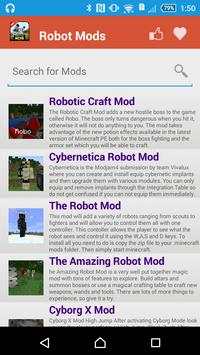 Robot Mod For MCPE. screenshot 4