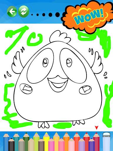 Birds Drawing and Coloring pag screenshot 3