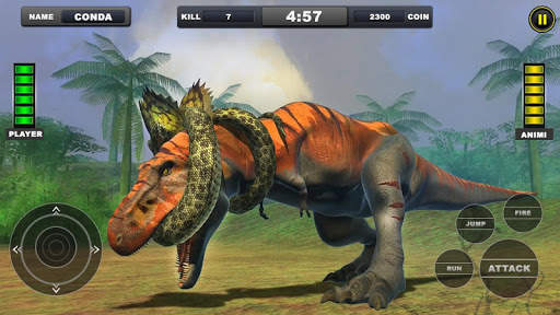 Angry Anaconda vs Dinosaur Simulator 2019 screenshot 1