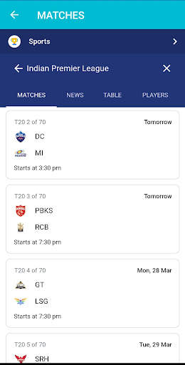 Live IPL Tv - Live Cricket IPL screenshot 4