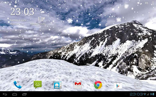 Snowfall 360° Free screenshot 10