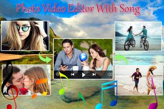 Photo Video Editor With Song screenshot 2
