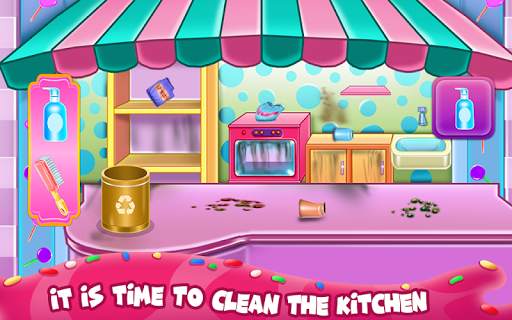 Candy Shop Cooking & Cleaning screenshot 7