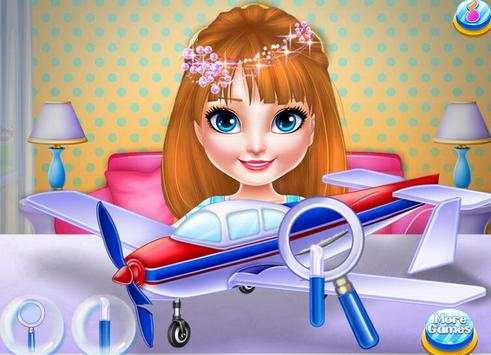 Girl Clean Up Plane Toy screenshot 3