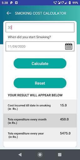 Health Calculators & Fitness App screenshot 8