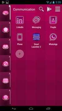 Smart Launcher Pink Neon screenshot 3