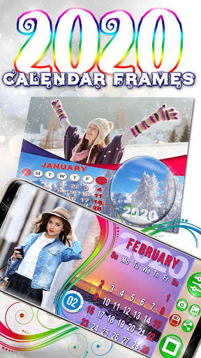 Calendar Photo Frame 2020 ? Make Picture Frames screenshot 1
