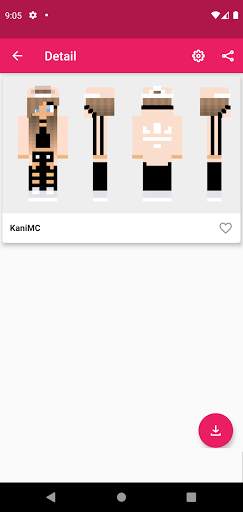 Girl skins for minecraft screenshot 3