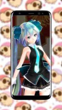 Hatsune Miku Live Wallpaper screenshot 7