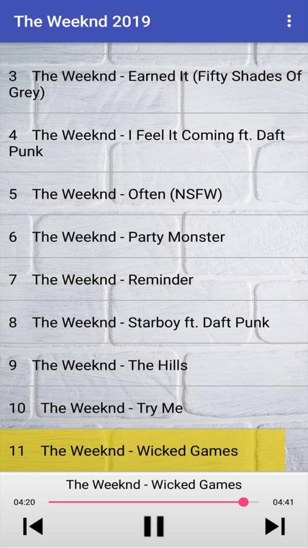 The Weeknd Songs 2019 screenshot 3