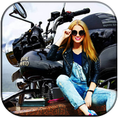 Biker Photo frames icon
