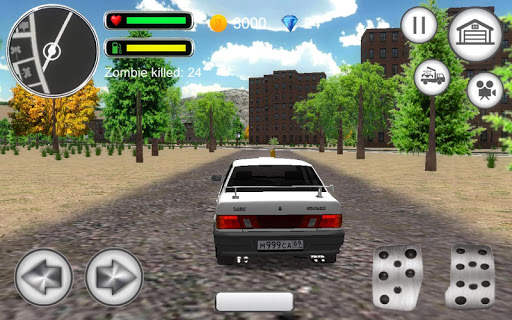Driver 3D: Lada Samara 2115 simulator screenshot 7