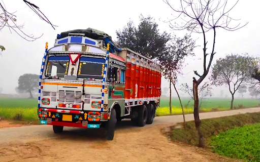 Indian truck Driving Game: Cargo Truck Drive 2021 screenshot 4