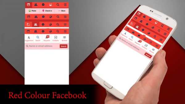 Red Theme For Facebook screenshot 4