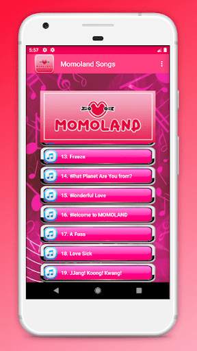 Momoland Songs KPop Lyric screenshot 3