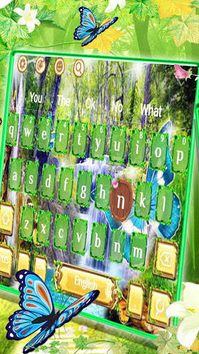 Magical Forest Keyboard Theme screenshot 2