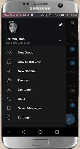 Neolife messenger-messenger lite for telegram screenshot 4