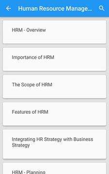 Human Resource Management screenshot 1