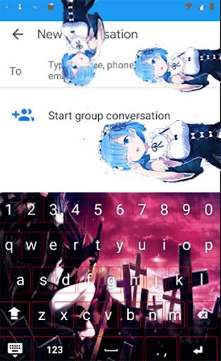Anime Keyboard Themes 2020 screenshot 1