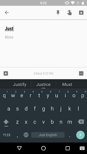 Just Hindi Keyboard screenshot 1