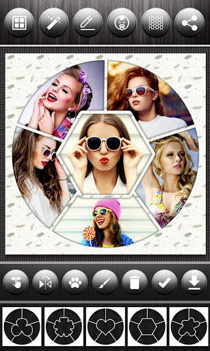 Circle Photo Collage Maker screenshot 3