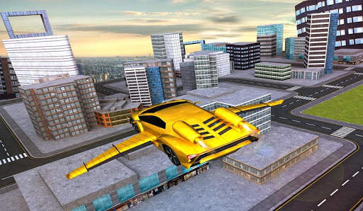 Flying Racing Car Simulator screenshot 3