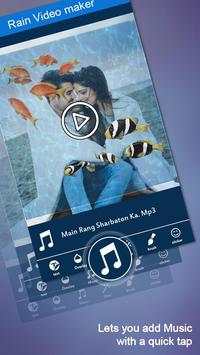 Rainy Photo Video Maker screenshot 4