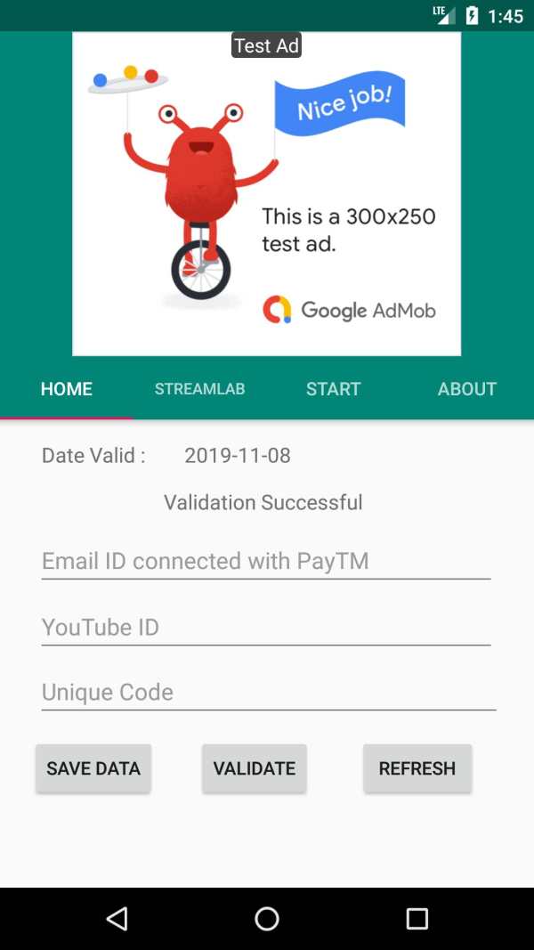 DonatorApp (GPay/PayTM UPI on Screen) screenshot 1