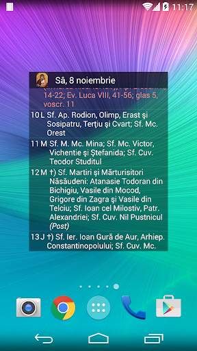 Calendar Ortodox screenshot 2