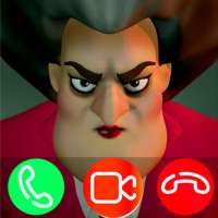 Scary teacher Fake Video Call-scary granny call