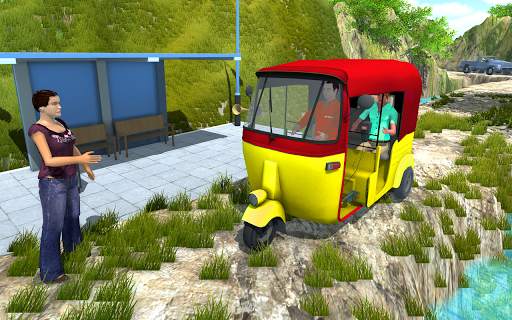 Tuk Tuk Simulator Transport Driver 3D screenshot 3