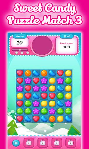 Sweet Candy Puzzle Match 3 screenshot 3
