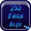250 Font Style 4.0