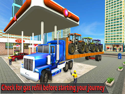 Farm Tractor 3D Transport: Truck Driving Simulator screenshot 3