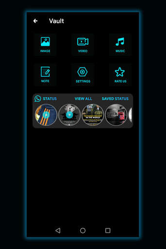 Compass vault : Hide photo video and audio screenshot 2