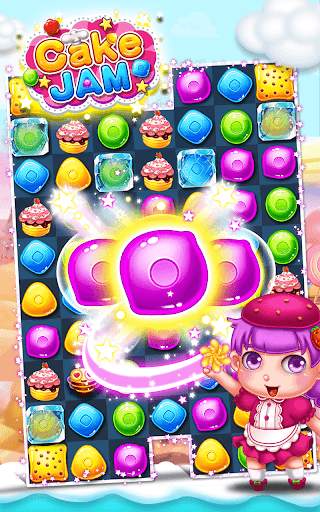 Cake jam: match 3 puzzle screenshot 1