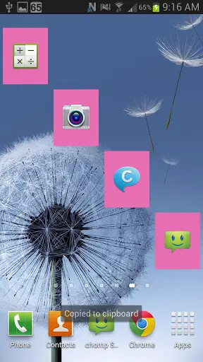 WP8 Widget Launcher Win 8 DEMO screenshot 1