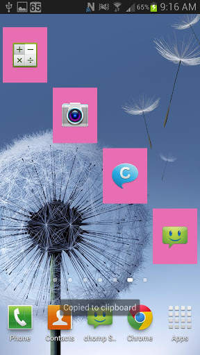 WP8 Widget Launcher Win 8 DEMO screenshot 1