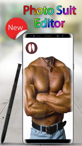 Body Builder Photo Suit Editor 2 تصوير الشاشة